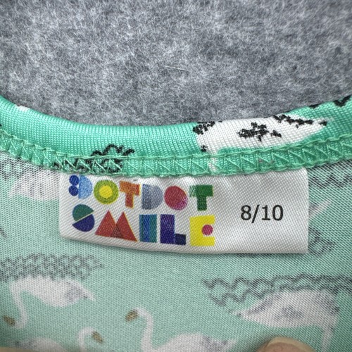 Dot Dot Smile 8/10 Girls Mint Green Swans Pattern Ballerina Twirl Dress NWT - Picture 4 of 14