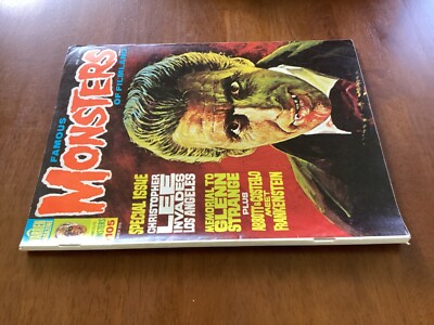 FAMOUS MONSTERS OF FILMLAND #105 - Christopher Lee March 1974
