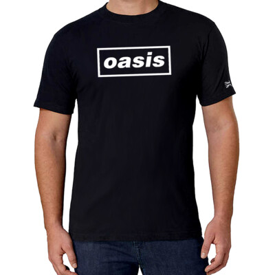 Camiseta hombre Oasis band T shirt men pop rock 