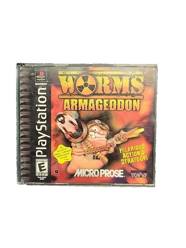 Worms Armageddon Sur Sega Dreamcast - Complet Boîte Et Notice - Version Allemande