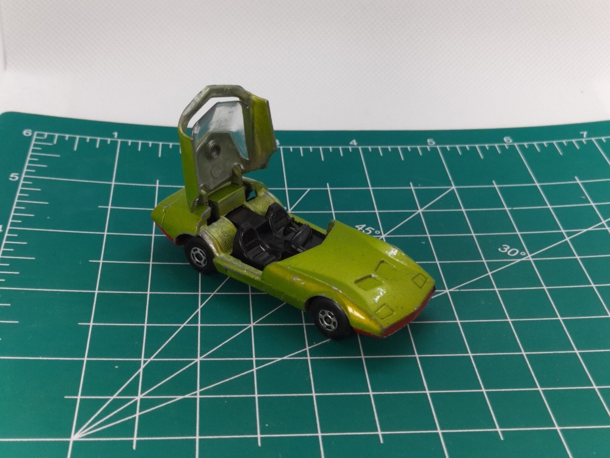Dodge Charger Matchbox No. 52 Green MkIII 1970 Made In England