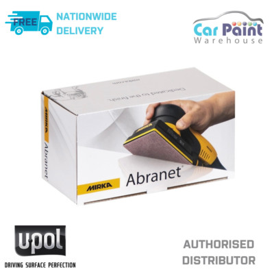Mirka Abranet P320 Körnung H&L Schleifstreifen 70 x 125 mm 50er-Packung - kostenlose UK-Lieferung!