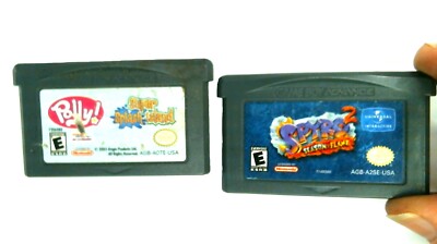 Nintendo Spyro 2 Season of Flame & Polly Super Splash Island Games - Used (SC2)