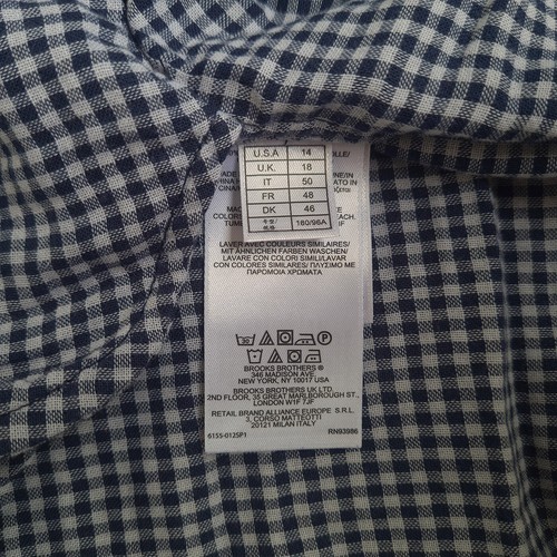 Vestido Brooks Brothers rojo polar línea A talla UK18 EU46 US14 algodón plisa... - Imagen 15 de 19
