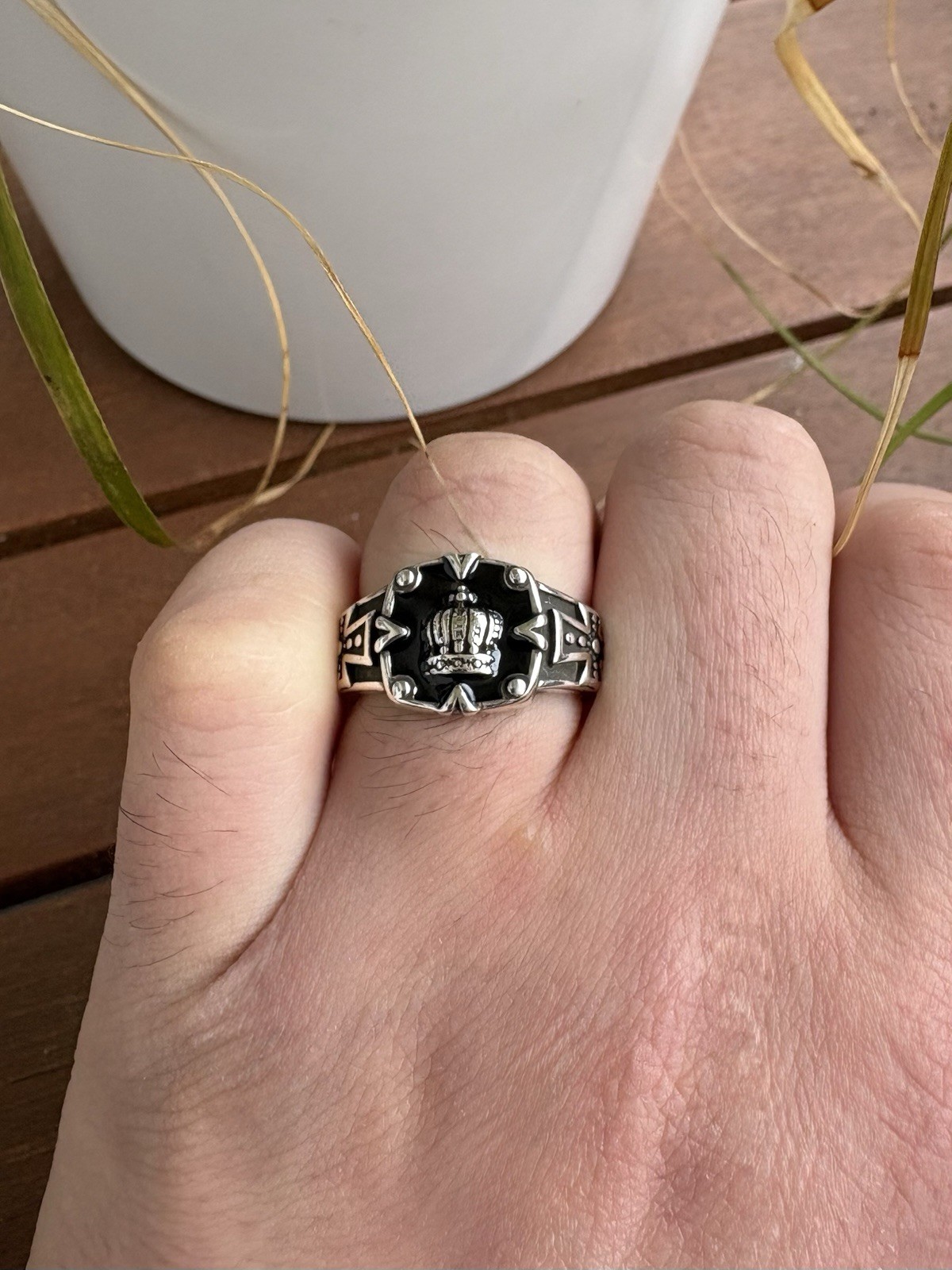Bague couronne adaptable en argent, le cadeau idéal sans se tromper de taille