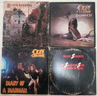 Ozzy Osbourne Vinyl Lot: Black Sabbath, Blizzard Of Ozz, Diary Of A Mad Man