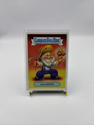 2016 Topps GPK Garbage Pail Kids American As Apple Pie Gold RUSS #5b A3