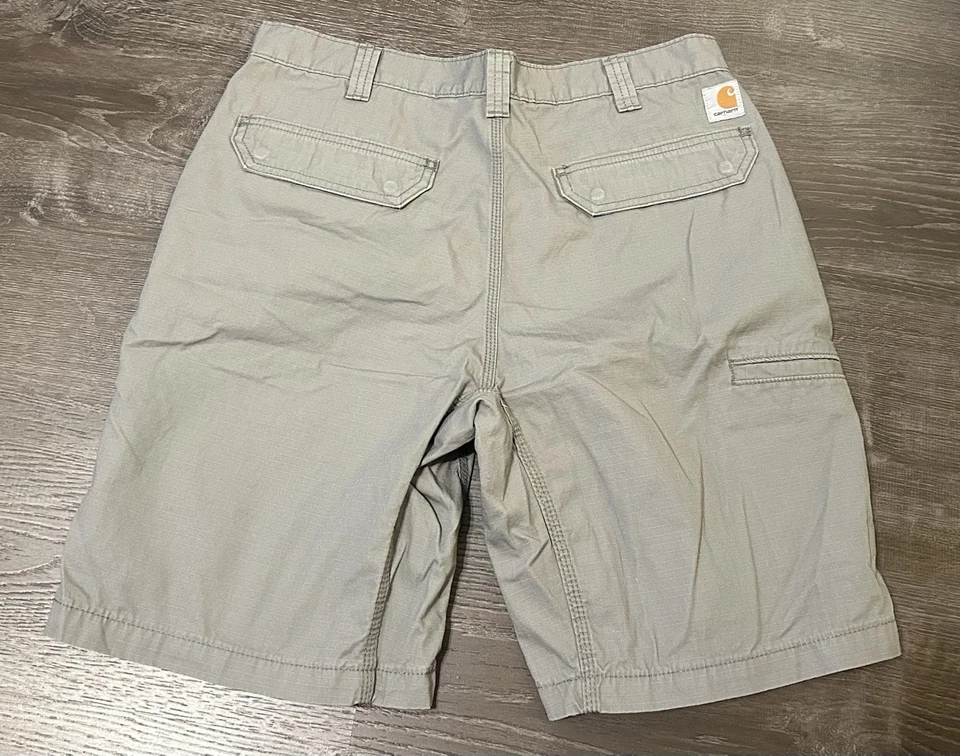 Carhartt Men's Relaxed Fit Shorts Size 36 Gray Shorts - Image 2 of 4