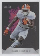 2021 Wild Card MATTE Rookie Heat Black - Pink Flames 45/99 Travis Etienne 0c6. rookie card picture