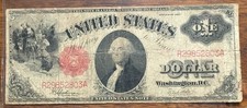 Series of 1917 $1 United States Note SN R29852803A Act of March 3rd 1863