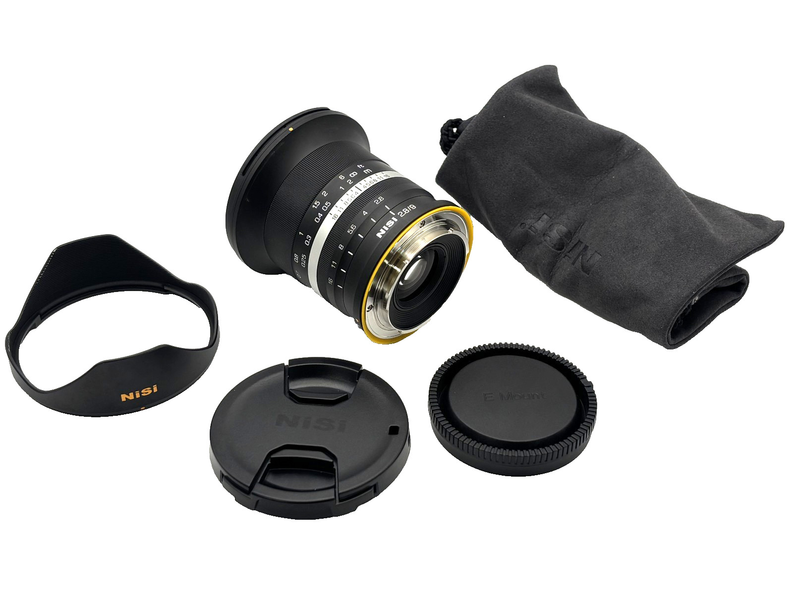 OB NiSi 9mm f/2.8 Ultra-Wide Angle Lens Sony E mount Camera a7 IV a6700 a6400