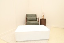 Concrete Effect Rectangular Coffee Table (ww00110)