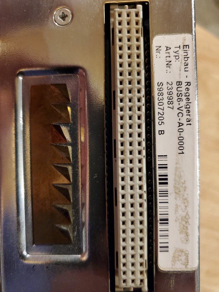 Scheda Di Memoria Baumüller BUS6-M Monitor 3.0 - 2225.10142/70 - Usata Con Garanzia