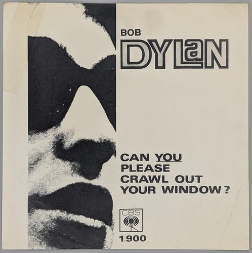 Bob Dylan - Highway 61 Revisited 1.900, 1st pressing, 7", 45 RPM, Norway, 1966