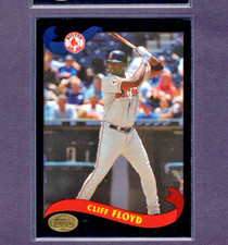 2002/2003 TOPPS KANEBO JAPAN RARE BLACK PARALLEL #54 CLIFF FLOYD RED SOX SSP /10