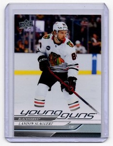 2024-25 Upper Deck Young Guns Landon Slaggert Rookie Chicago Blackhawks #203