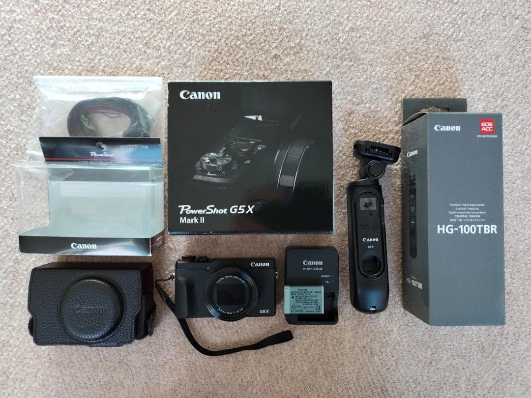 Canon PowerShot G5 X Mark II With Auto Focus Digital Cameras for 
