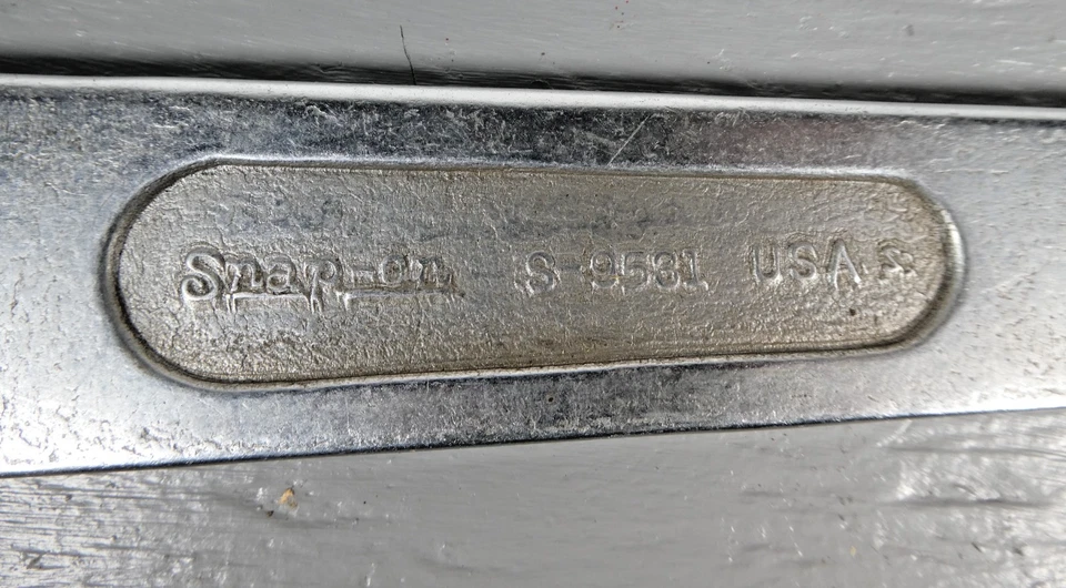 Snap On Vintage Steering Gear Nut Wrench S-9531 - 1 3/4"  and 12" Long - Image 2 of 4