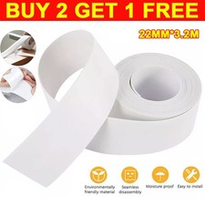 Self-Adhesive Bath Sealing Strip Sealant Tape Bathroom Kitchen Wall Sealing Trim
