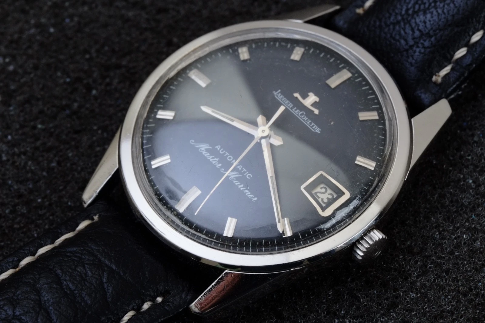 Jaeger LeCoultre — RARE Jaeger LeCoultre Master Mariner - Original Black Dial