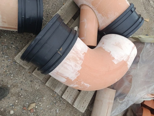 SuperSleve 300 millimetre clay drainage bend