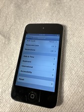 Apple iPod Touch A1367 4th Generation Black 8GB - TESTED Working