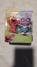 Sesame Street Elmo and Abby Figures 2 pieces Just Play NEW