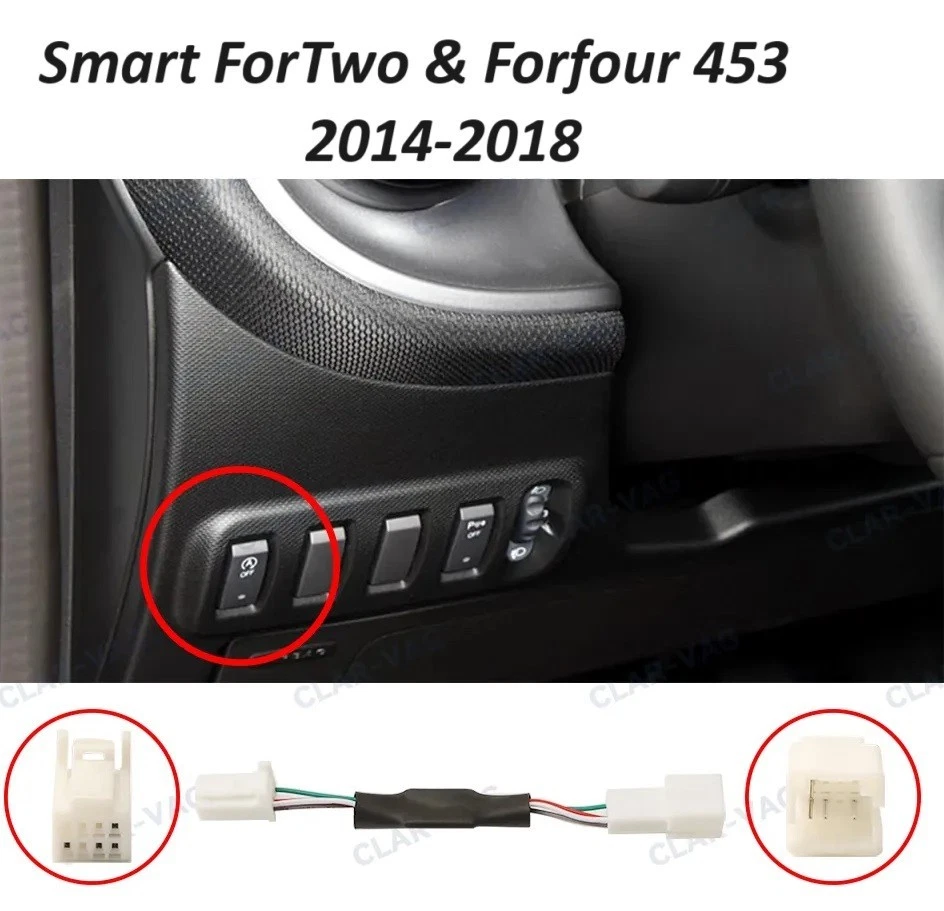 Smart ForTwo & Forfour 453 Renault Start & Stop desactivar - Imagen 2 de 4