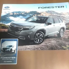 SUBARU Forester 2023 Latest Catalog + Subaru Collection Card Used