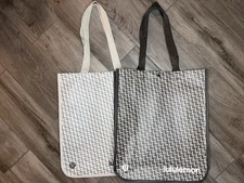 BRAND-NEW 2025 Holiday Lululemon Large Reusable Shopping Tote Bag - 2 Pack