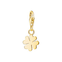 Thomas Sabo Charm-AnhäNger Kleeblatt Vergoldet 1991-413-39