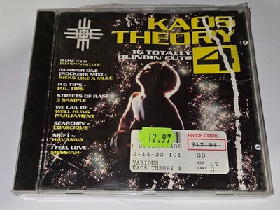Kaos Theory 4 KT4 CD Compilation 16 Songs Telstar Messiah/DJ NEX+ *NEW/SEALED*