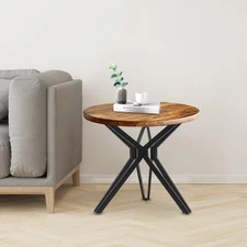 3Pcs Metal Table Legs with Suction Cups Modern Dining Room Cafe Table Base Legs