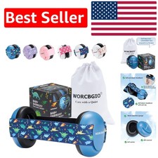 Blue Dinosaur Baby Noise Cancelling Earmuffs - Adjustable Ear Protection, 0.18kg