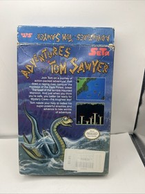 New Factory Sealed Adventures Of Tom Sawyer Nintendo NES H Seam Hang Tab Mark