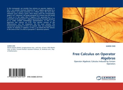 Ilwoo Cho | Free Calculus on Operator Algebras | Taschenbuch | Englisch (2010)