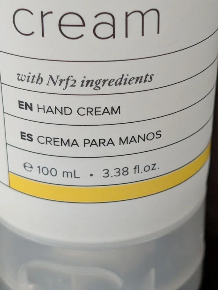 NUEVA crema de manos LifeVantage Truescience - 3,38 oz. Ingredientes NrF2 Foto 2 de 4