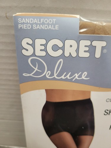 Collant SECRET DELUXE leggero nudo taglia C modellante mutandine SIGILLATO calzetteria NOS - Foto 2 di 14