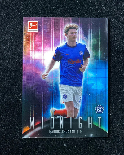 2024-25 Topps Midnight Bundesliga #47 Magnus Knudsen RC Rookie OC06