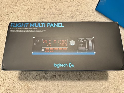 Logitech Flight Multi Panel for Flight Simulator | eBay