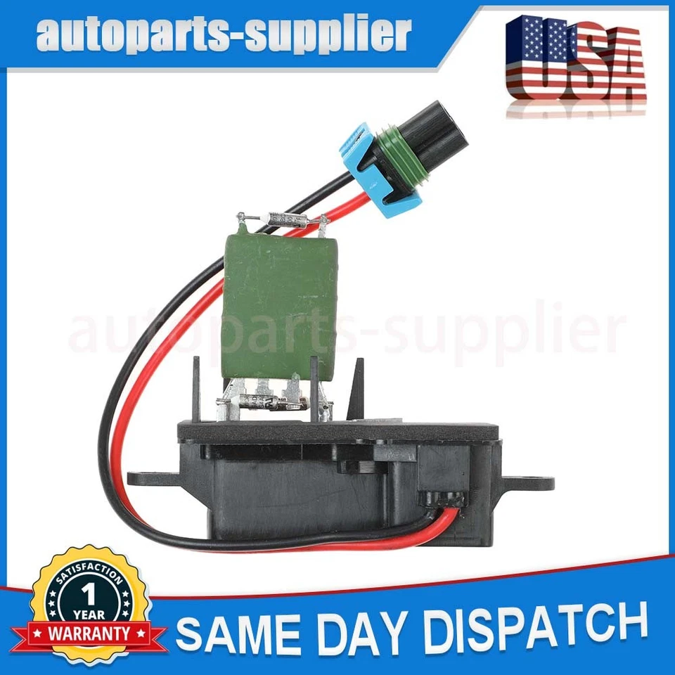 Resistencia del motor del soplador 89018770 para Chevrolet Express 1500 2500 GMC Savana 2500 Foto 3 de 4