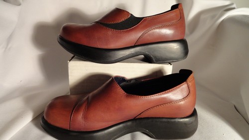 Dansko slip on/mocassini in pelle marrone, donna 37 - Foto 5 di 11