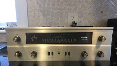 FISHER 400 FM Multiplex Tube Receiver Amplifier Perfect Working