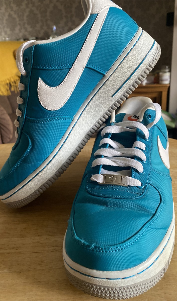 Nike Air Force 1 Low Tropical Teal Blue Turquoise Rare 2013 Size 12 VGC Green Nike Air Force 1 Low Tropical Teal Blue Turquoise Rare 2013  main image 3