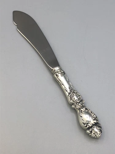 Lucerne by Wallace Sterling Silver Master Butter Serving Knife 6.5"