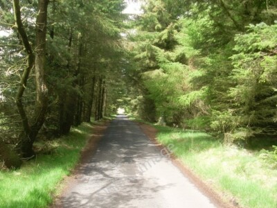 Photo 6x4 Kirkton Moor Road Eaglesham Just west of the golf course clubho c2010