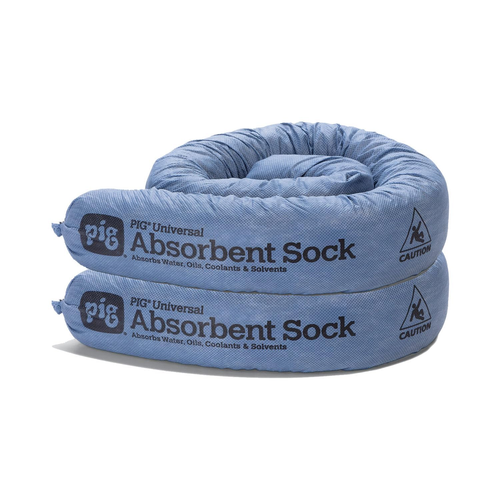 Mildew-Resistant Absorbent Sock | Water Absorbing Snake | 3" X 48" | 1-Gal Absor - Picture 1 of 9