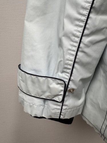 Chaqueta de Lluvia SAINT JAMES Azul Cremallera Completa Cuello Alto Con Capucha Informal Para Mujer París US14 - Imagen 18 de 24