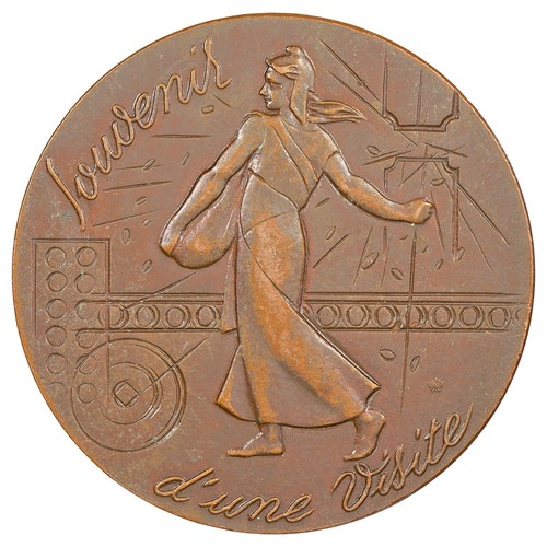 France - Medal - Memory D' a Visit With Monnaie de Paris Pessac - Bronze - Picture 2 of 2