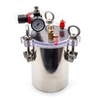 2L Stainless Steel Dispenser Pressure Tank Fluid Dispensing Bucket Storage Tank